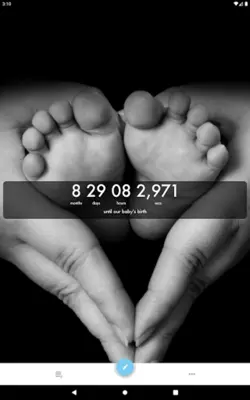 Baby Countdown android App screenshot 0