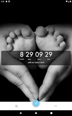 Baby Countdown android App screenshot 1