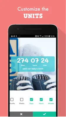 Baby Countdown android App screenshot 3